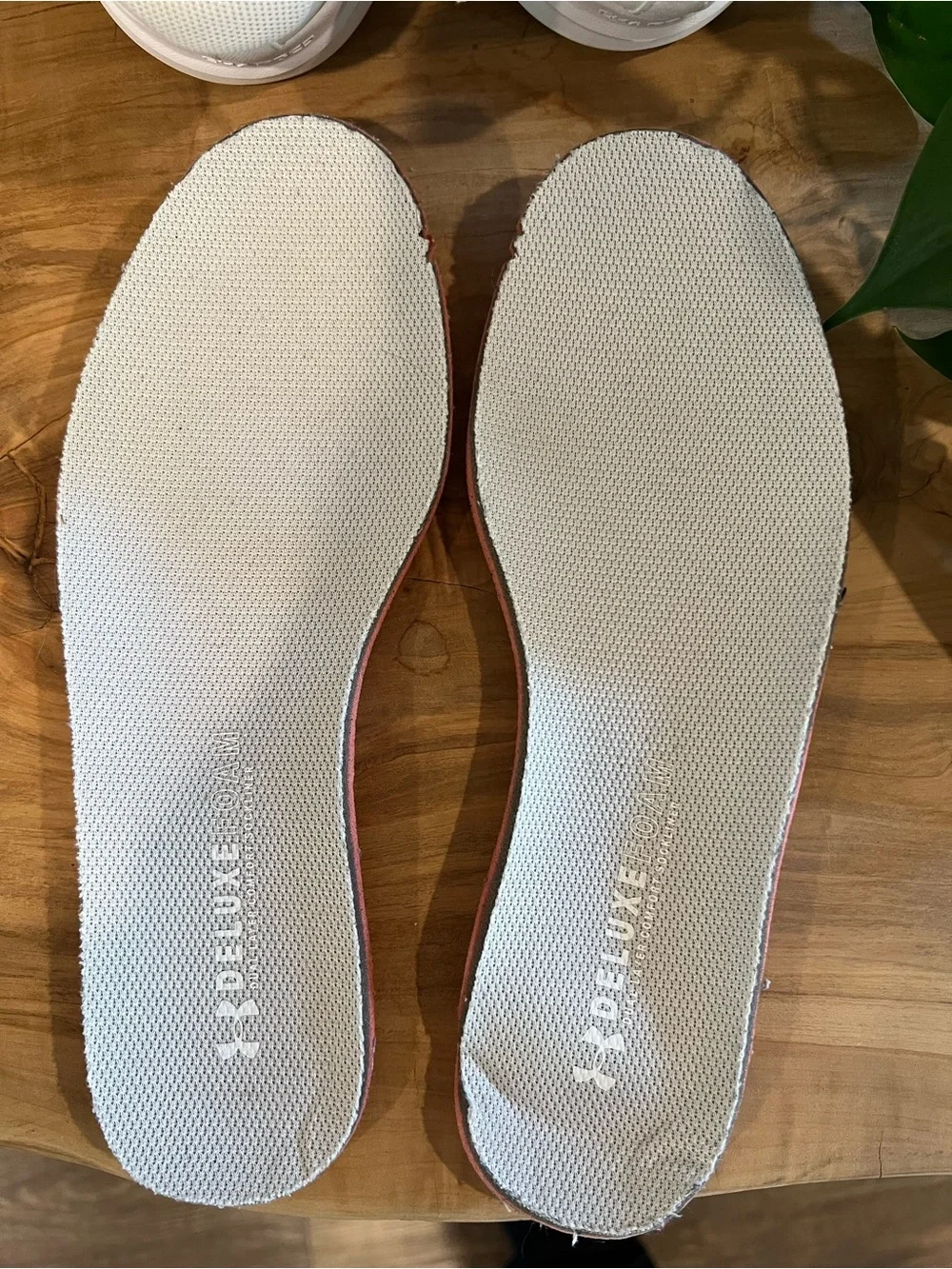 Under Armour White Athletic Mesh Sneakers